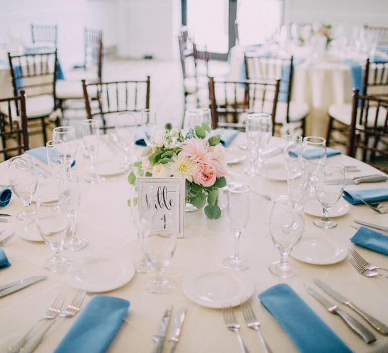 dining table set up